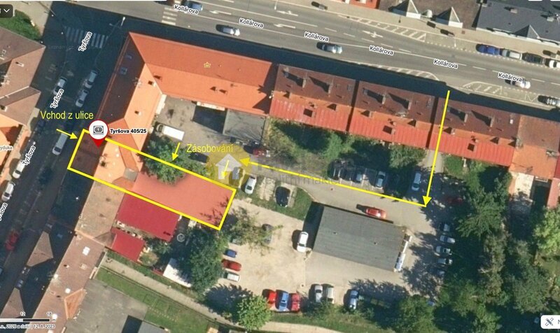 Dům s komerčním prostorem, dílnou a bytem v Písku. Užitná plocha 297 m2.