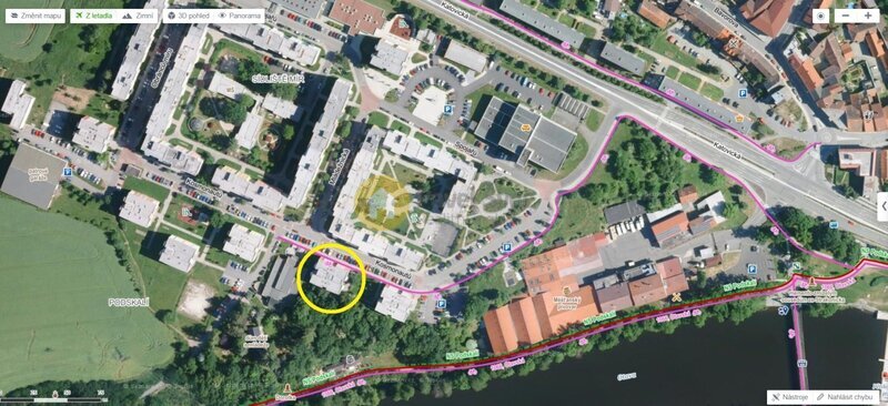 Pronájem garsonky 32 m2, ul. Kosmonautů, Strakonice