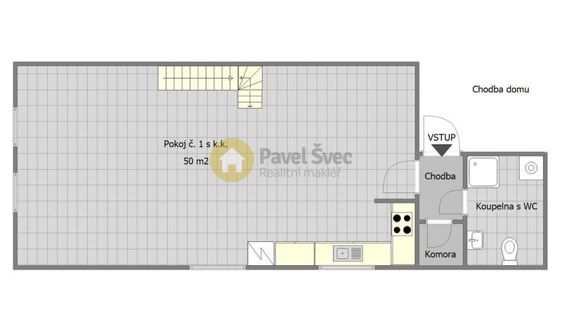 Pronájem atypického 3+kk, 86 m2, parkovací stání