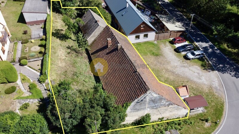 Prodej venkovského domu se zahradou, pozemky 598 m2, obec Kalenice