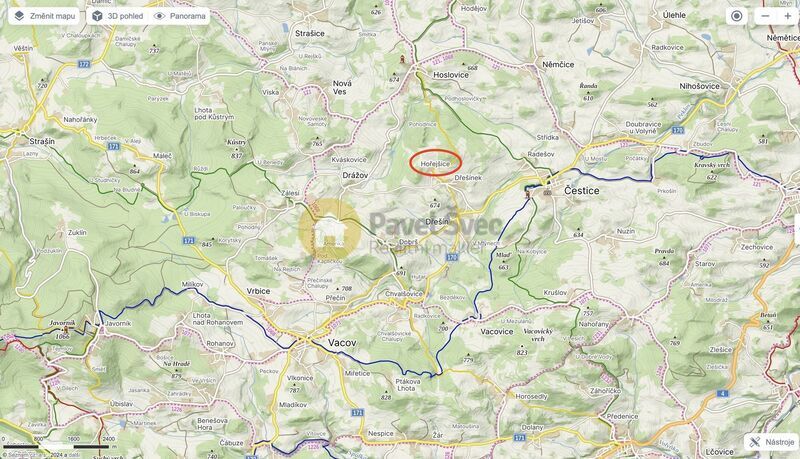 Prodej apartmánového domu na Šumavě - obec Hořejšice/Dřešín