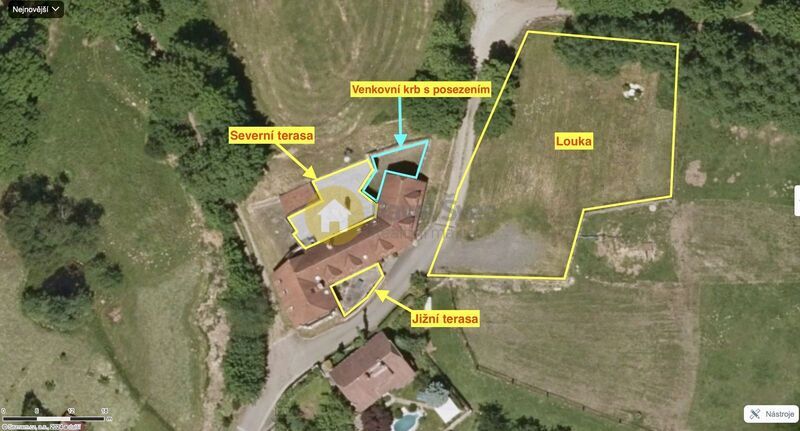 Prodej apartmánového domu na Šumavě - obec Hořejšice/Dřešín