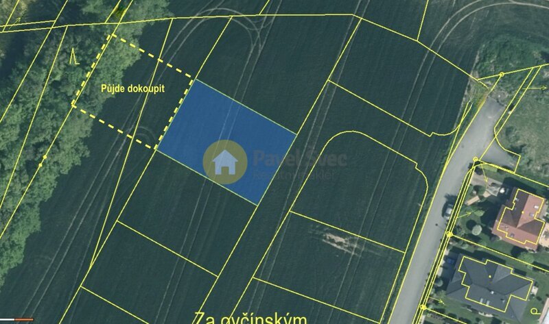 Prodej stavebního pozemku 673 m2, Dražejov u Strakonic