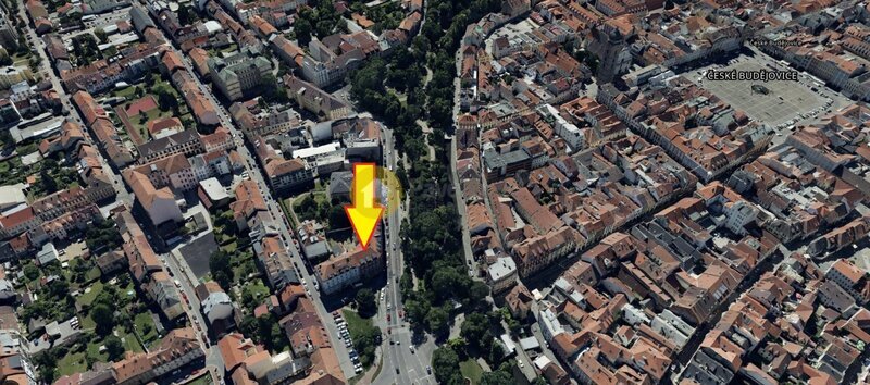 Pronájem bytu 2+kk, 72 m2, ul. Na Sadech - Č. Budějovice