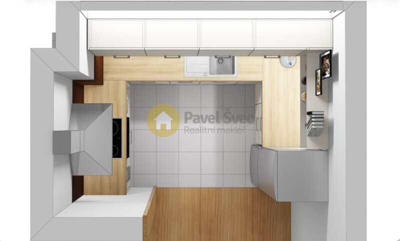 Pronájem bytu 2+kk, 72 m2, ul. Na Sadech - Č. Budějovice