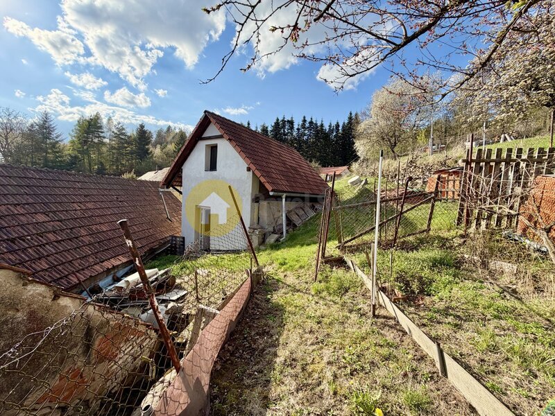 Prodej chalupy se zahradou, stodolou, dílnou, skladem, pozemky 1197 m2. Zadní Zborovice.