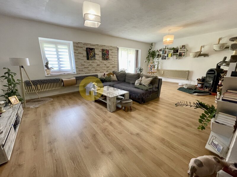 Pronájem části domu - 3+kk, 140 m2, terasa, polosamota - Radomyšl
