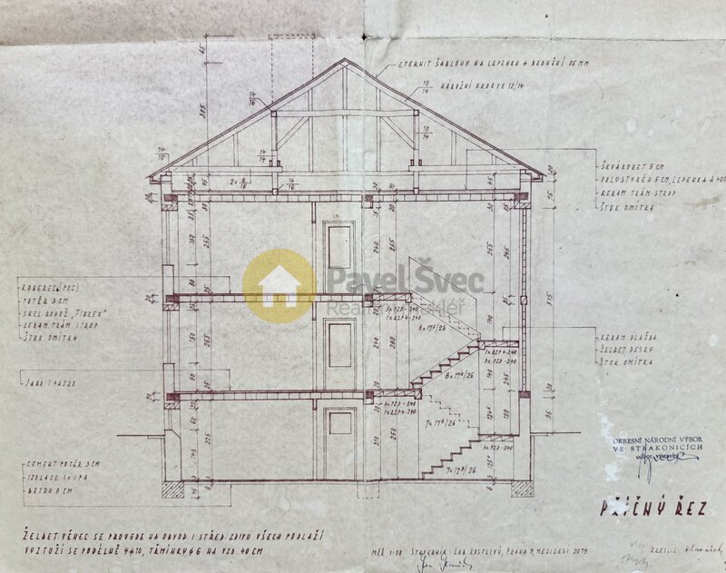 Stavba rodinného domu s pozemky 1.119 m2 - Radomyšl, okr. Strakonice