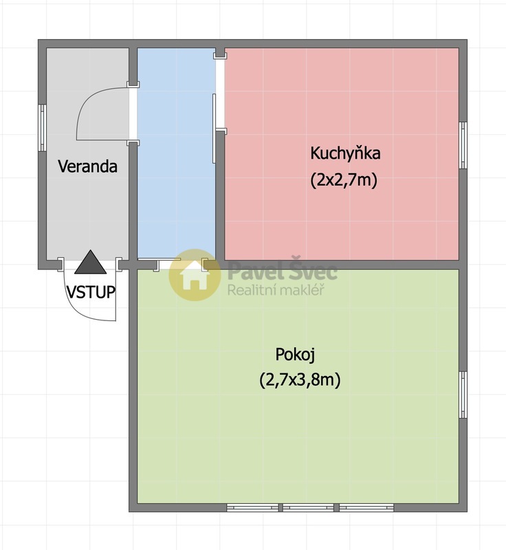 Pronájem chaty u potoka - Smiradice, Strakonice
