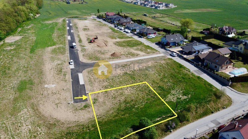 Prodej stavebního pozemku 874 m2, Dražejov u Strakonic