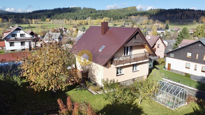 Šumava - prodej domu 4+1, 155 m2, zahrada 595 m2, obec Stachy