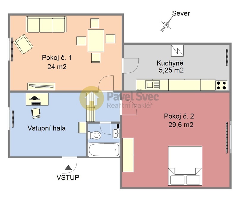 Prostorný rodinný dům s FVE, tři byty s užitnou plochou 215 m2 a krásnou zahradou - Strakonice