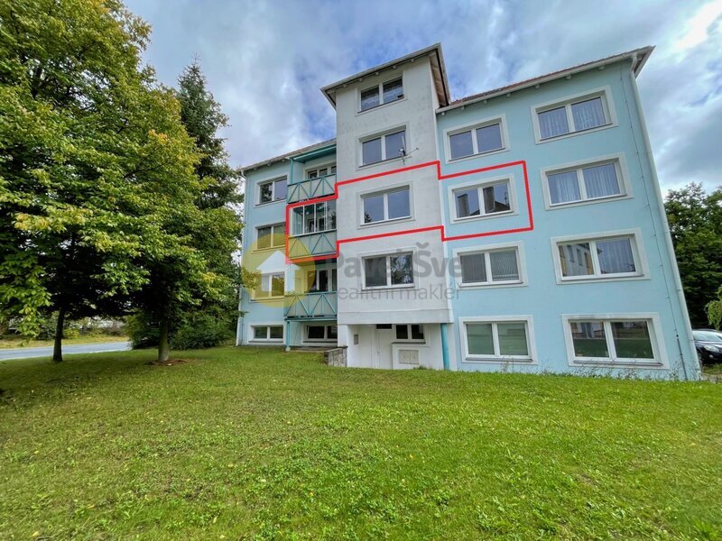 Pronájem bytu 2+1, 52 m2, lodžie, sklep, Horažďovice