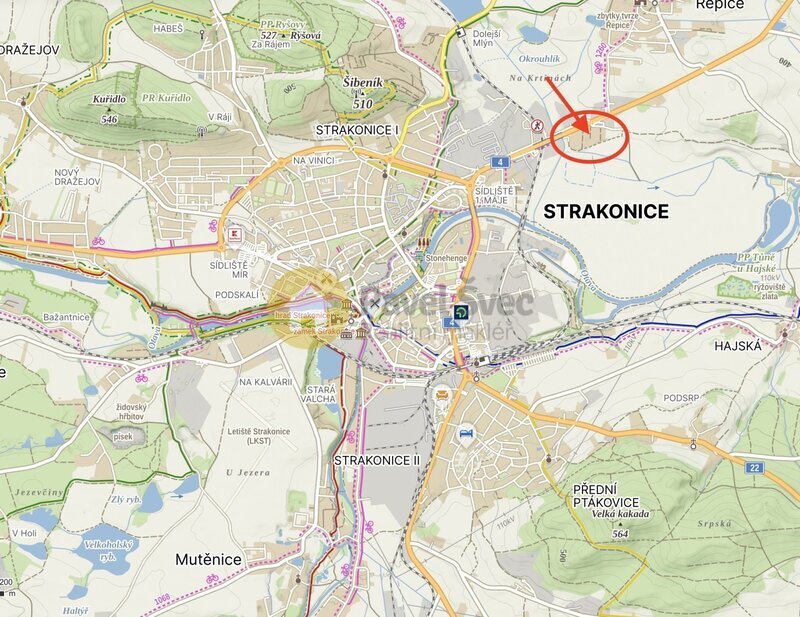 Prodej rekreační chaty s pozemky 406 m2, Strakonice-Řepice