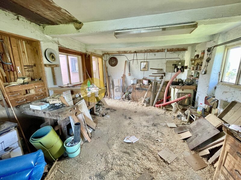 Prodej rodinného domu na pozemku 890 m2 v obci Radomyšl, okr. Strakonice