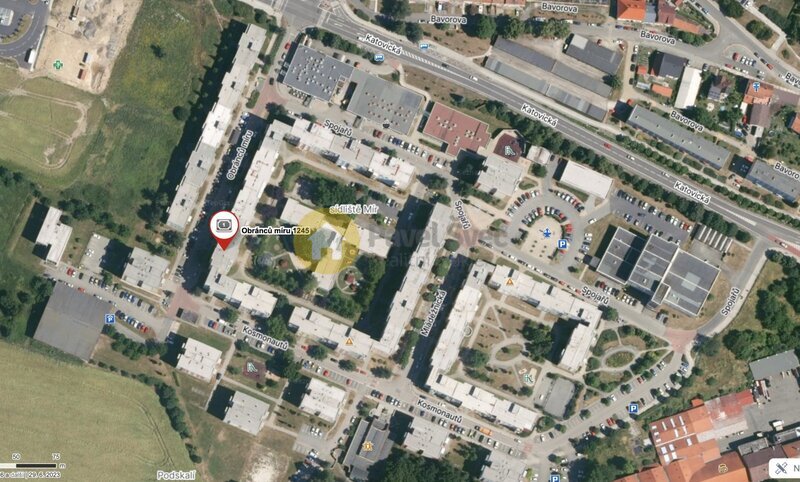 Prodej bytu 2+kk, 44 m2, lodžie/sklep, sídliště Mír, Strakonice