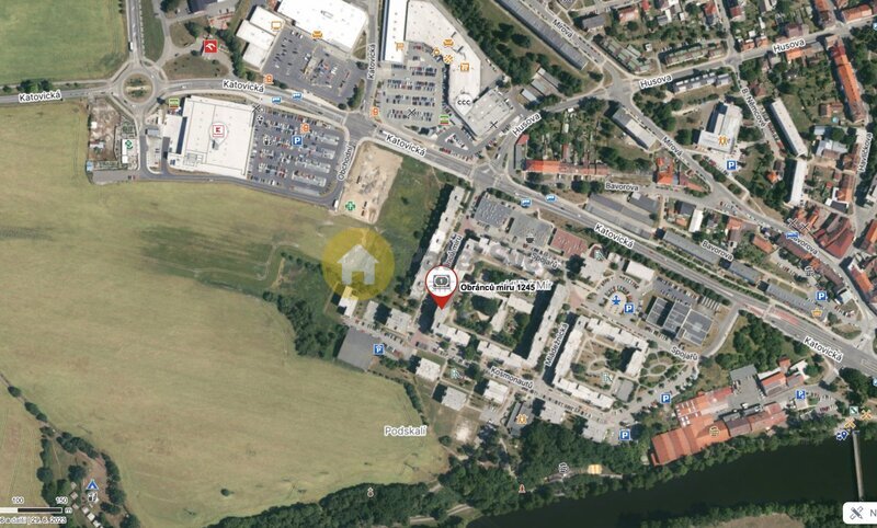 Prodej bytu 2+kk, 44 m2, lodžie/sklep, sídliště Mír, Strakonice
