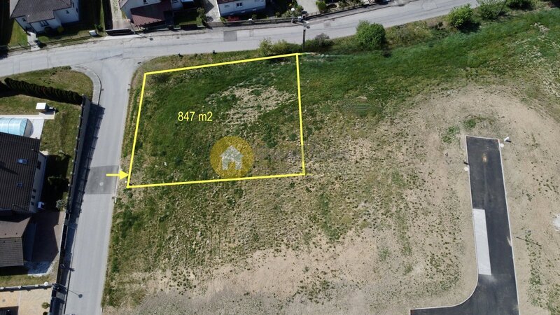 Prodej stavebního pozemku 847 m2, Dražejov u Strakonic