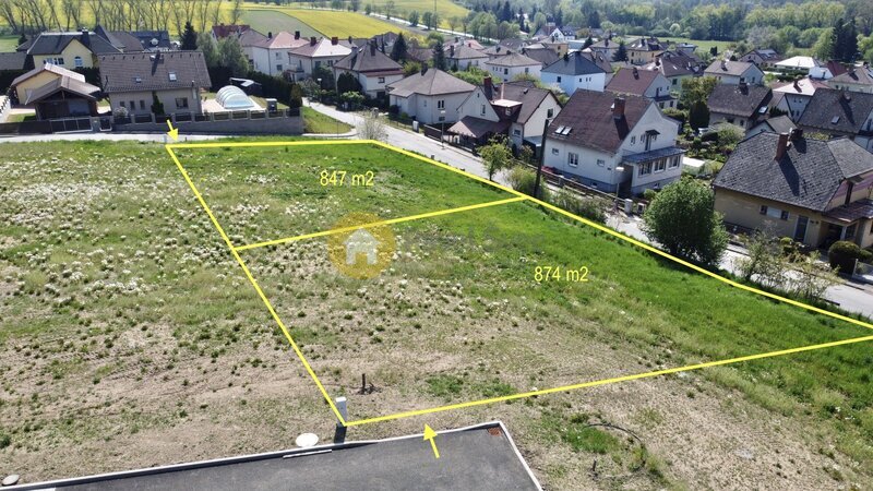 Prodej stavebního pozemku 847 m2, Dražejov u Strakonic