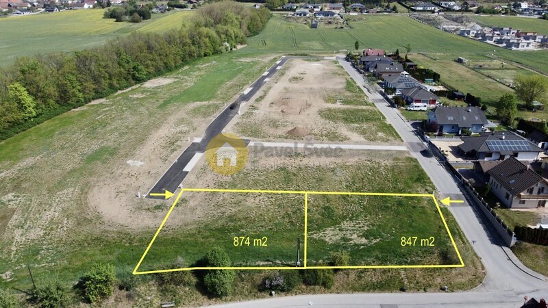 Prodej stavebního pozemku 847 m2, Dražejov u Strakonic