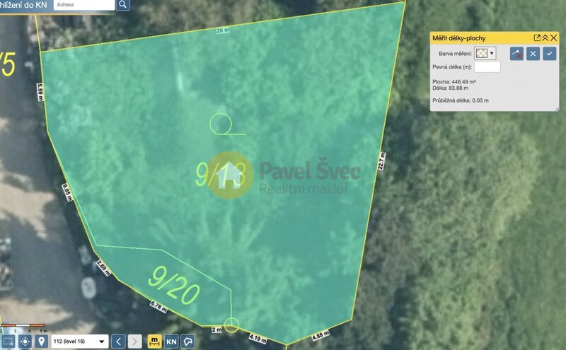 Prodej pozemku 447 m2 na Šumavě obec Radhostice, okr. Prachatice