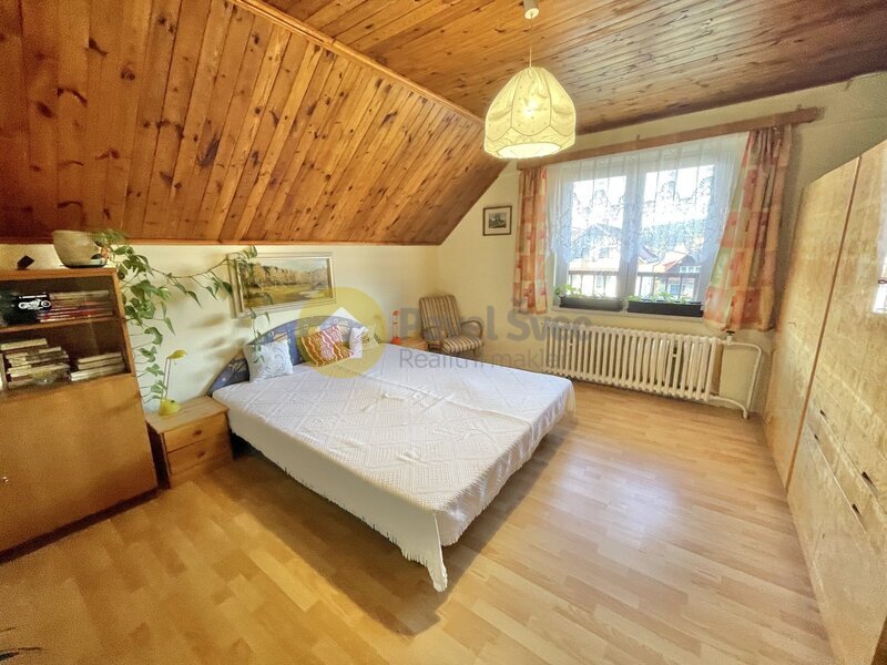 Šumava - prodej rodinného domu 4+1, 155 m2, zahrada 595 m2, obec Stachy